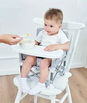 Opvouwbaar Draagbaar Babyzitje met Eetblad – Voor Binnen en Buiten (6–36 maanden)