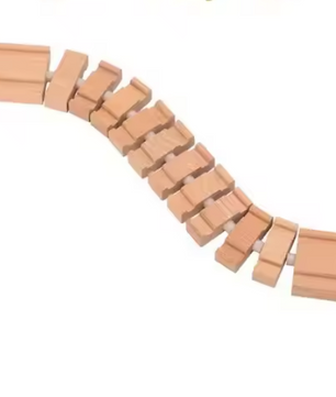 Houten Treinbaan Accessoire van Beukenhout – Educatief Speelgoed voor Kinderen