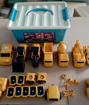 Magnetische Robot Constructieset – Transformeerbare Bouwvoertuigen voor Kinderen