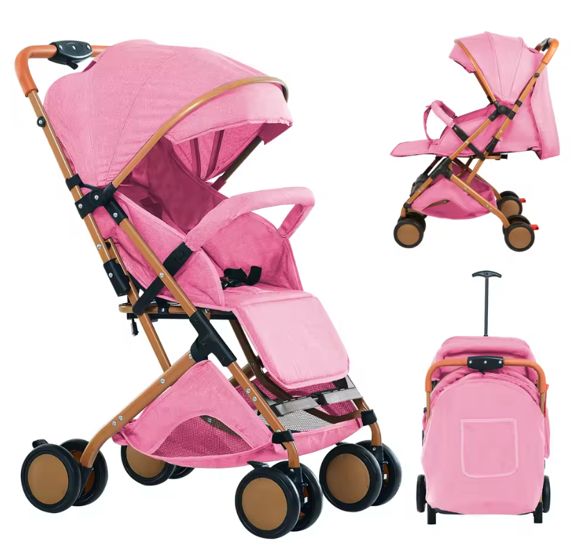 Kenyone 3-in-1 wandelwagen voor kleine en middelgrote honden, puppy kat wandelwagen met afneembare drager en pad, lichtgewicht opvouwbaar frame van aluminiumlegering dubbele toegang zonder rits (kaki Kenyone 3-in-1 wandelwagen voor kleine en middelgrote honden, puppy kat wandelwagen met afneembare drager en pad, lichtgewicht opvouwbaar frame van aluminiumlegering dubbele toegang zonder rits (kaki