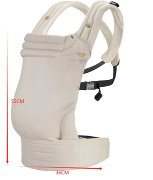 Baby Draagdoek Draagzak van Katoen – Ergonomische Drager voor Pasgeborenen