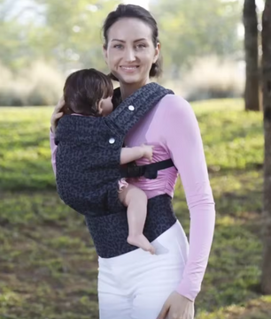 Ergonomische Baby Draagzak – Zachte Stof, Verstelbaar Rugzakontwerp