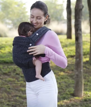 Ergonomische Baby Draagzak – Zachte Stof, Verstelbaar Rugzakontwerp
