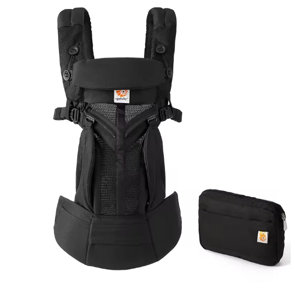 Ergonomische Baby Draagzak 360° – Ademend Katoen, Voor- en Achterdragen