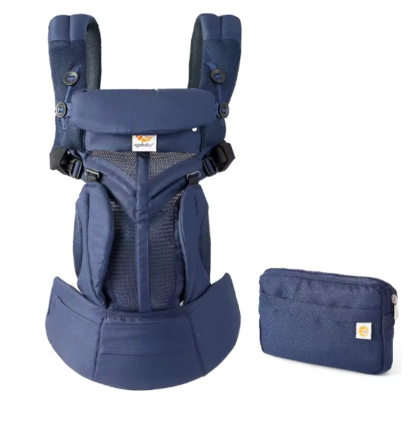 Ergonomische Baby Draagzak 360° – Ademend Katoen, Voor- en Achterdragen