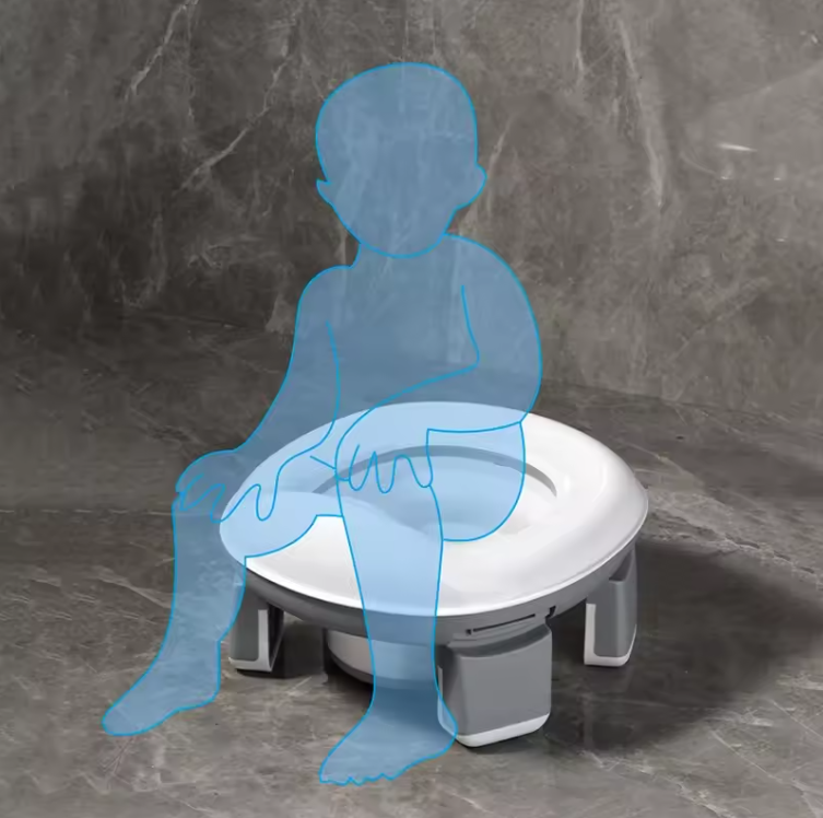 3-in-1 Opvouwbaar Reis Potje voor Kinderen – Draagbaar, Hygiënisch en Praktisch