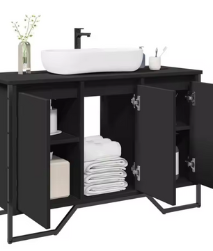 Onder Wastafel Kast – Ruime Badkamer Onderkast met Opbergruimte