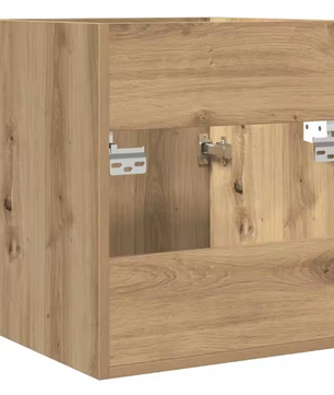 Wastafel Onderkast – Compact Wandmeubel met Opbergruimte