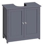 Badkamer Onderkast voor Wastafel – Staand Opbergmeubel met 2 Deuren