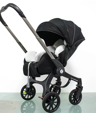 4-in-1 Kinderwagen Reissysteem – Twee-weg Zitting, Opvouwbaar en Lichtgewicht