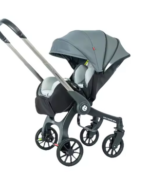 4-in-1 Kinderwagen Reissysteem – Twee-weg Zitting, Opvouwbaar en Lichtgewicht
