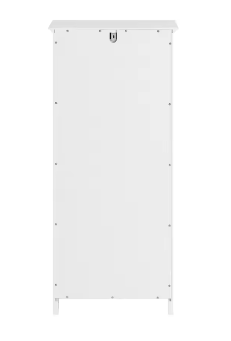 Badkamerkast met Wasmand en Lade – Compacte Was- en Opbergkast
