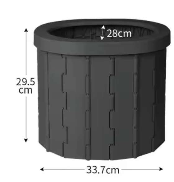 Opvouwbaar Campingtoilet voor Auto en Reizen – Compact Reistoilet