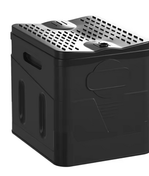 Opvouwbaar Campingtoilet met Deksel – Draagbaar Noodtoilet voor Reizen