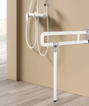 Opvouwbaar toilethandvat voor badkamer en toilet met stevige ondersteuning