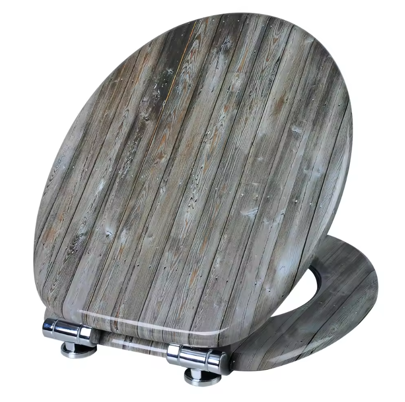 Universele Toiletbril met Soft Close – Antibacterieel MDF