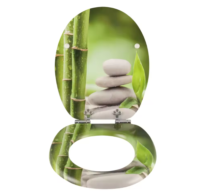 Dikke Toiletbril met Soft Close – Antibacterieel MDF