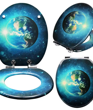 Dikke Toiletbril met Soft Close – Antibacterieel MDF