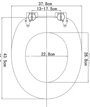 Dikke Toiletbril met Soft Close – Antibacterieel MDF