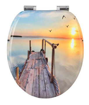 Dikke Toiletbril met Soft Close – Antibacterieel MDF