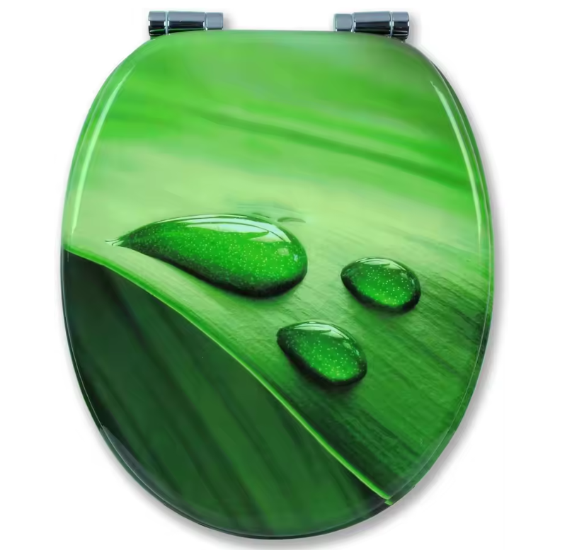 Dikke Toiletbril met Soft Close – Antibacterieel MDF