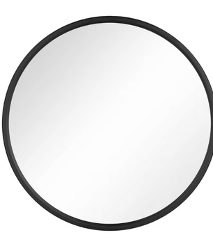 Ronde Wandspiegel met Metalen Frame – Moderne Hangende Spiegel voor Badkamer, Slaapkamer en Hal