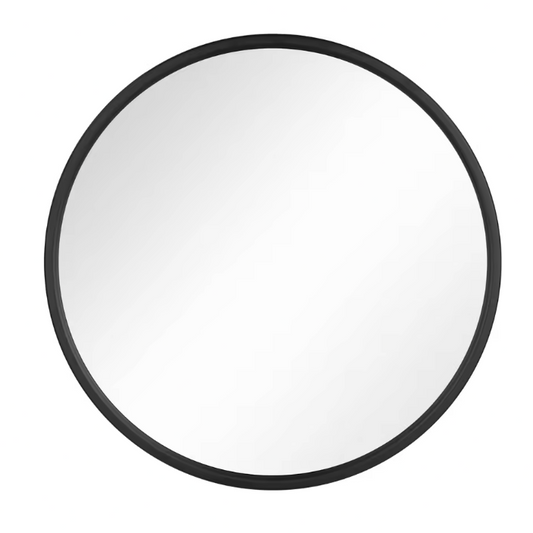 Ronde Wandspiegel met Metalen Frame – Moderne Hangende Spiegel voor Badkamer, Slaapkamer en Hal