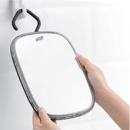 Fogvrije Douche Spiegel – Hangende en Draagbare Scheerspiegel voor Badkamer en Reizen