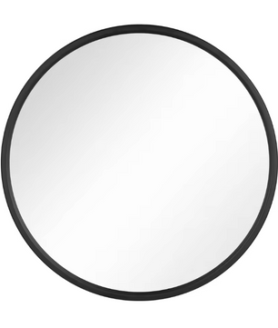 Ronde Wandspiegel met Metalen Frame – Moderne Spiegel voor Badkamer en Interieur