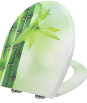 Ovaal Toiletdeksel Duroplast met Soft-Close, Antibacterieel en Snelsluiting