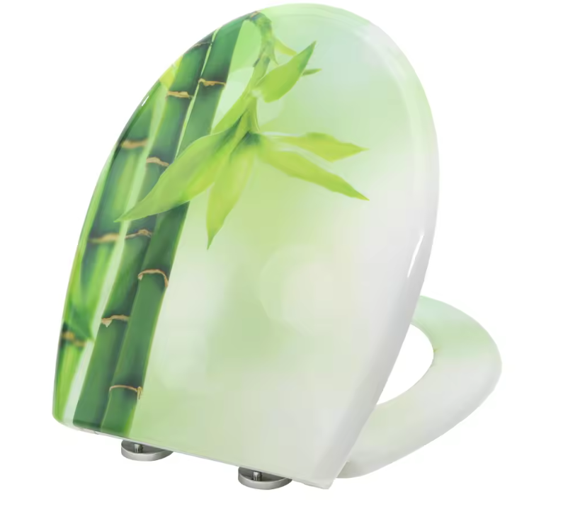 Ovaal Toiletdeksel Duroplast met Soft-Close, Antibacterieel en Snelsluiting