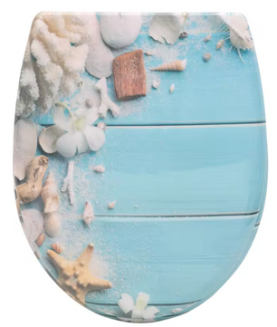 Ovaal Toiletdeksel Duroplast met Soft-Close, Antibacterieel en Snelsluiting