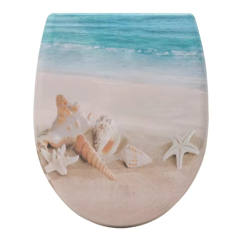 Ovaal Toiletdeksel Duroplast met Soft-Close, Antibacterieel en Snelsluiting