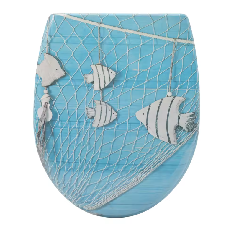 Ovaal Toiletdeksel Duroplast met Soft-Close, Antibacterieel en Snelsluiting