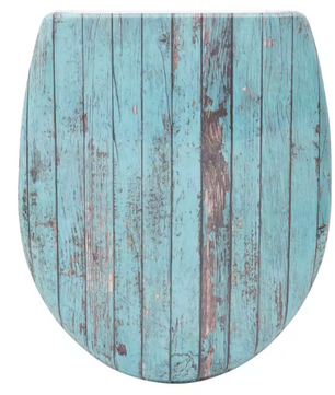 Ovaal Toiletdeksel Duroplast met Soft-Close, Antibacterieel en Snelsluiting