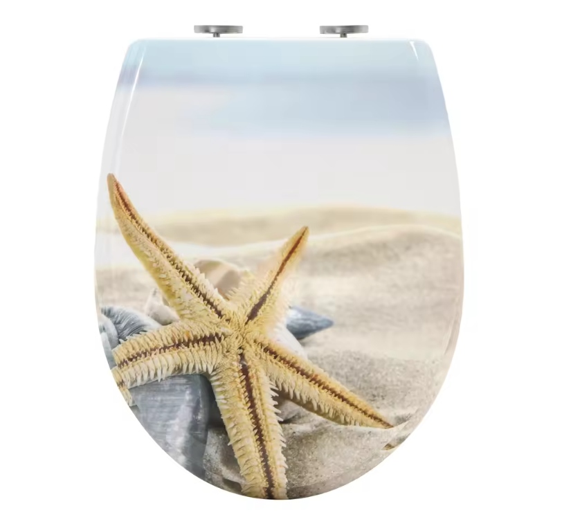 Ovaal Toiletdeksel Duroplast met Soft-Close, Antibacterieel en Snelsluiting