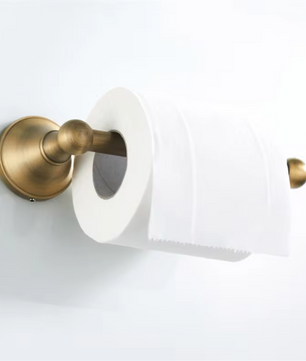 Toiletpapierhouder van Messing – Wandgemonteerd in Antiek Brons Design