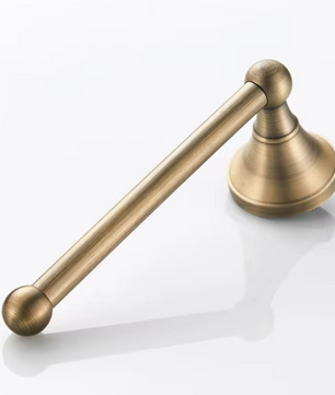 Toiletpapierhouder van Messing – Wandgemonteerd in Antiek Brons Design