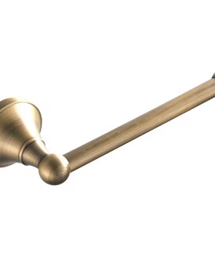 Toiletpapierhouder van Messing – Wandgemonteerd in Antiek Brons Design