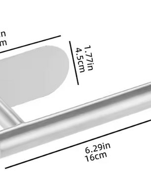 Zelfklevende Toiletpapierhouder van RVS – Waterbestendig en Zonder Boren