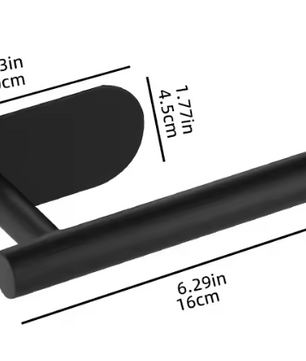 Zelfklevende Toiletpapierhouder van RVS – Waterbestendig en Zonder Boren