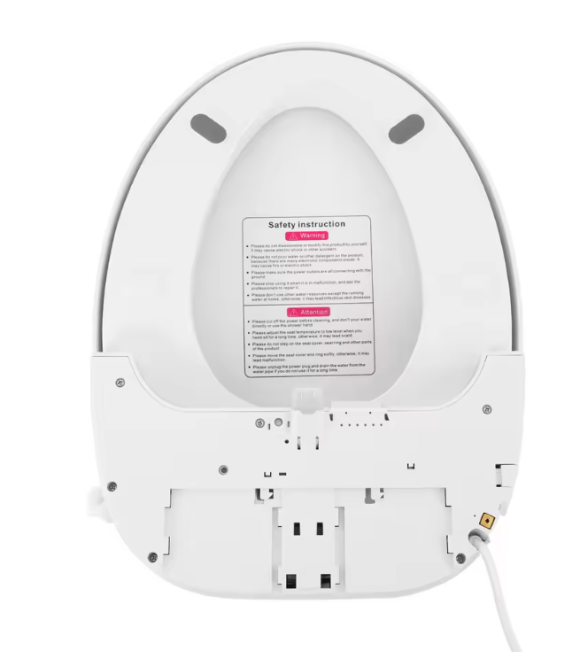 Slimme Elektrische Toiletzitting met Bidet – Verwarmd, 1300W en Afstandsbediening