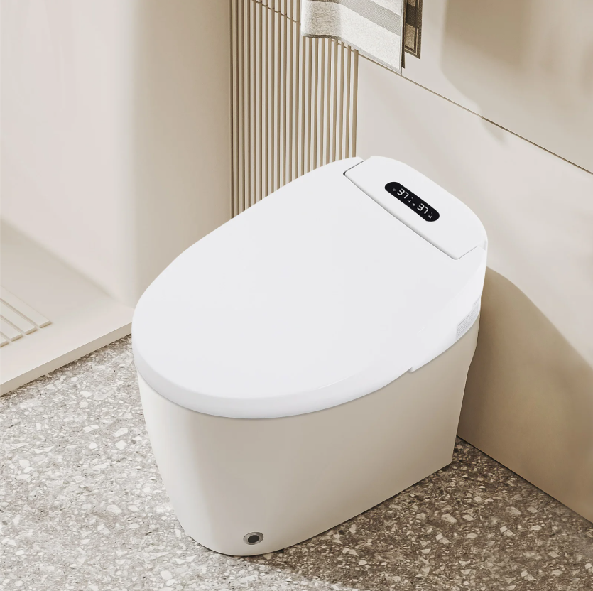 Slimme Elektrische Toiletzitting met Bidet – Verwarmd, 1300W en Afstandsbediening