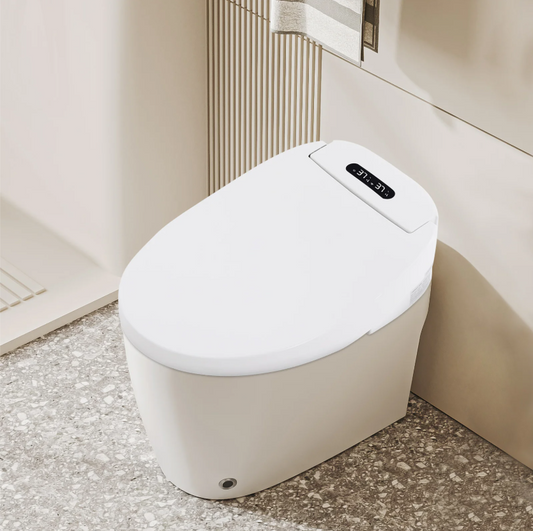 Slimme Elektrische Toiletzitting met Bidet – Verwarmd, 1300W en Afstandsbediening