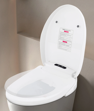 Slimme Elektrische Toiletzitting met Bidet – Verwarmd, 1300W en Afstandsbediening