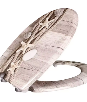 Duroplast Toiletzitting met Soft-Close Mechanisme – Quick Fix Bevestiging