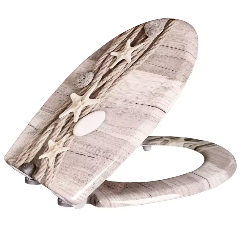 Duroplast Toiletzitting met Soft-Close Mechanisme – Quick Fix Bevestiging