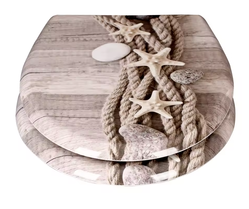 Duroplast Toiletzitting met Soft-Close Mechanisme – Quick Fix Bevestiging