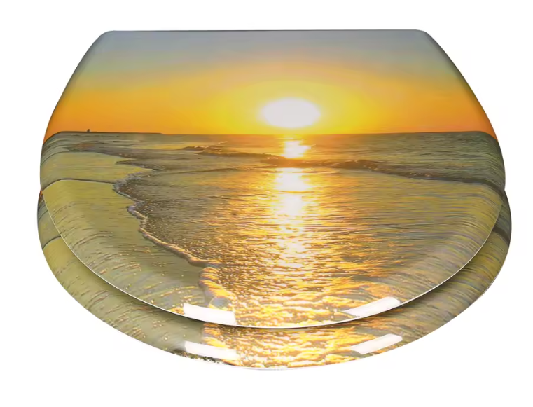 Duroplast Toiletzitting met Soft-Close Mechanisme – Quick Fix Bevestiging