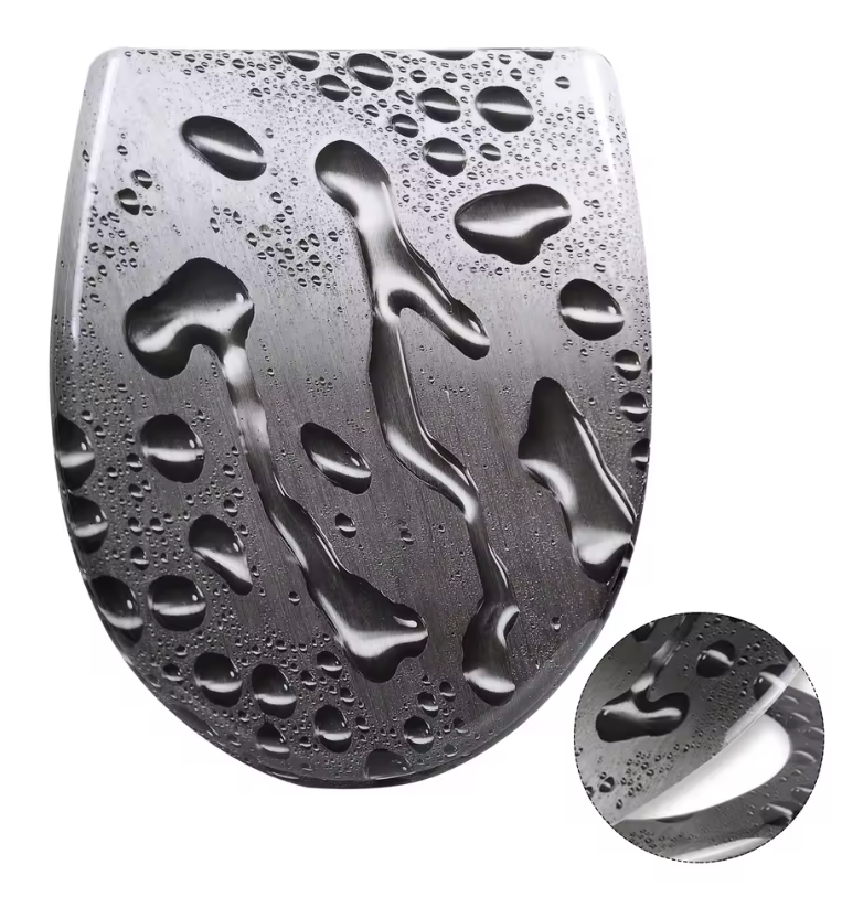 Duroplast Toiletzitting met Soft-Close Mechanisme – Quick Fix Bevestiging